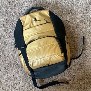 GOLD JORDAN BACKPACK
